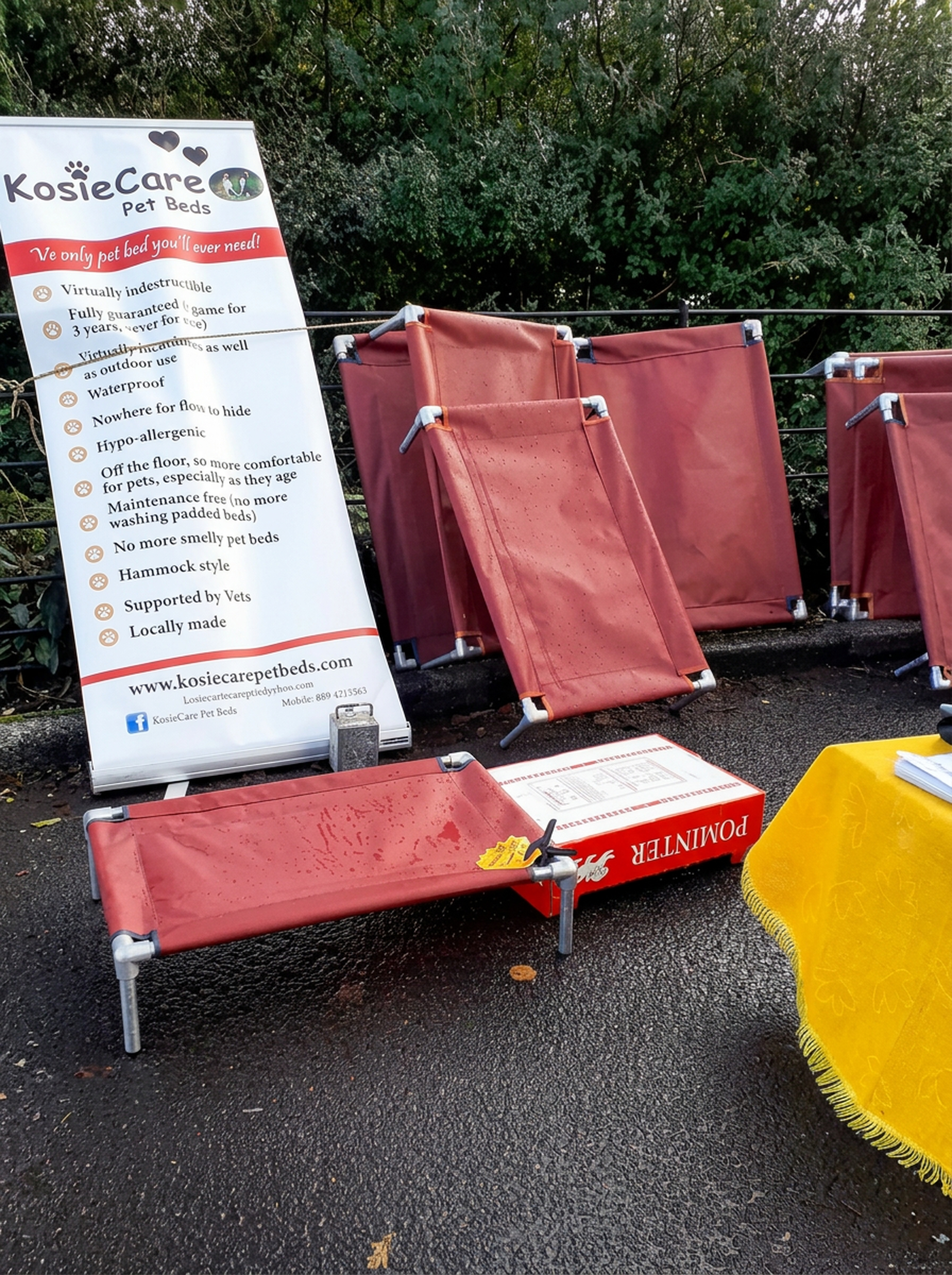 Lavender & Oilsorts market stall