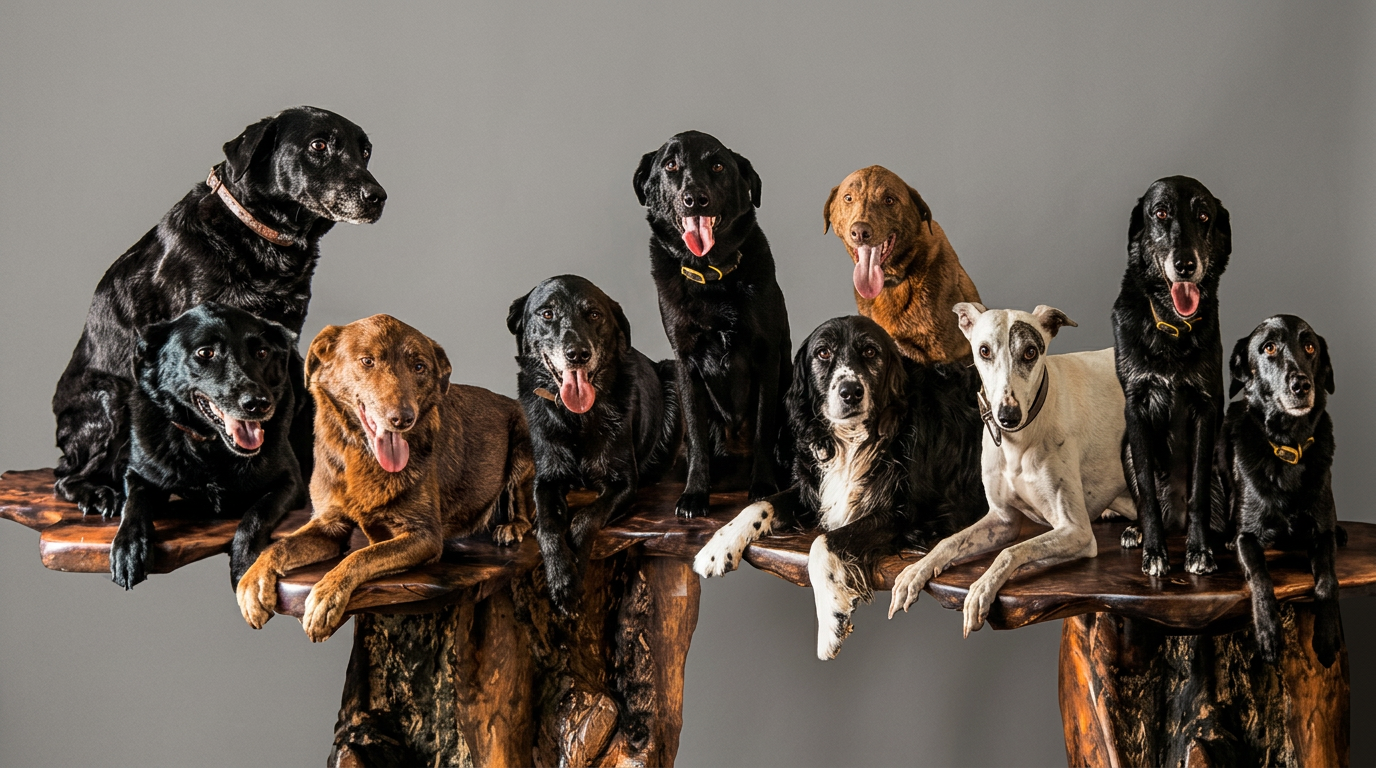 Handmade in Co. Wexford — rescue dogs resting on a KosieCare raised bed