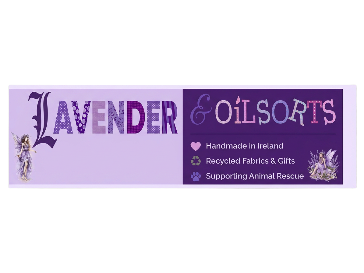 Lavender & Oilsorts handmade in Ireland banner